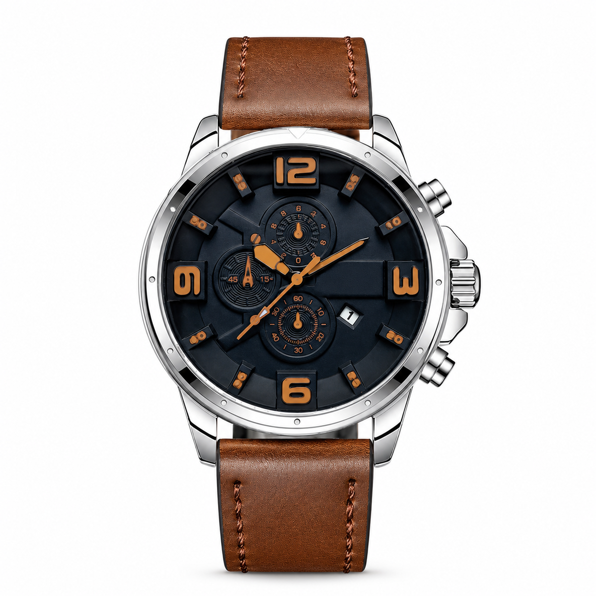 Men’s Bold Numeral Quartz Watch — product photo 02