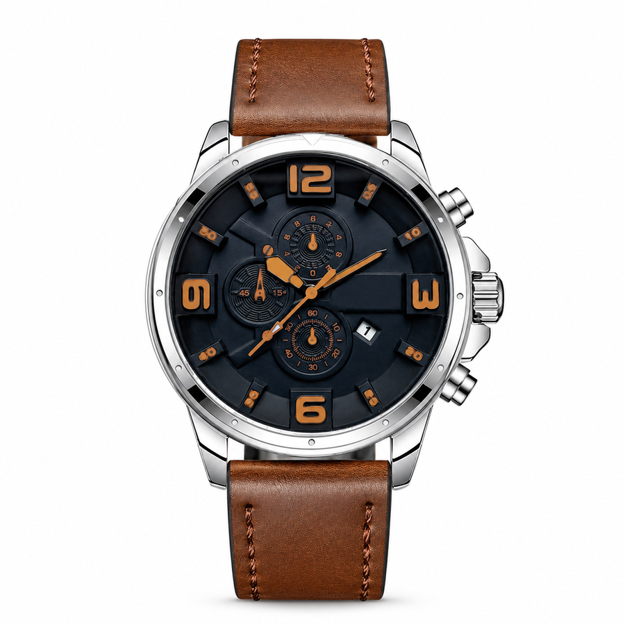 Men’s Bold Numeral Quartz Watch — product photo 02