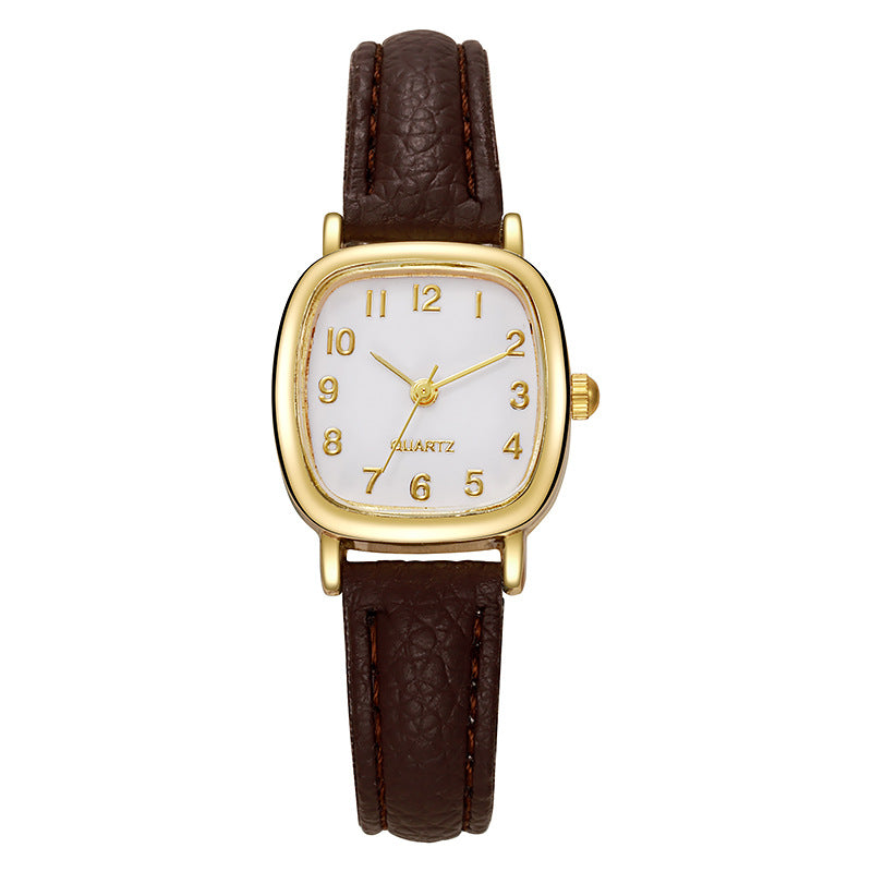ETERNALS Digital Watch for Women — White surface and black belt — product image 12