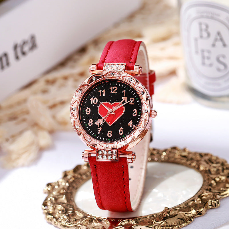 ETERNALS Everyday Quartz Watch for Women — Red — product image 02