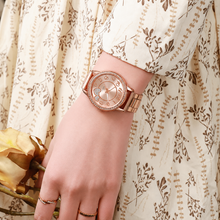 ETERNALS Heart-Shaped Bracelet Quartz Watch for Women — Rose gold — product image 09