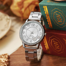 ETERNALS Heart-Shaped Bracelet Quartz Watch for Women — Rose Gold — product image 02