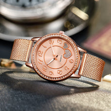 ETERNALS Heart-Shaped Bracelet Quartz Watch for Women — Gold — product image 01