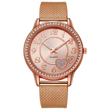 ETERNALS Heart-Shaped Bracelet Quartz Watch for Women — Gold — product image 05