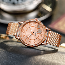 ETERNALS Heart-Shaped Bracelet Quartz Watch for Women — Gold — product image 08