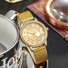 ETERNALS Heart-Shaped Bracelet Quartz Watch for Women — Gold — product image 09
