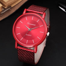 ETERNALS Mesh Bracelet Quartz Watch for Women — Red — product image 02