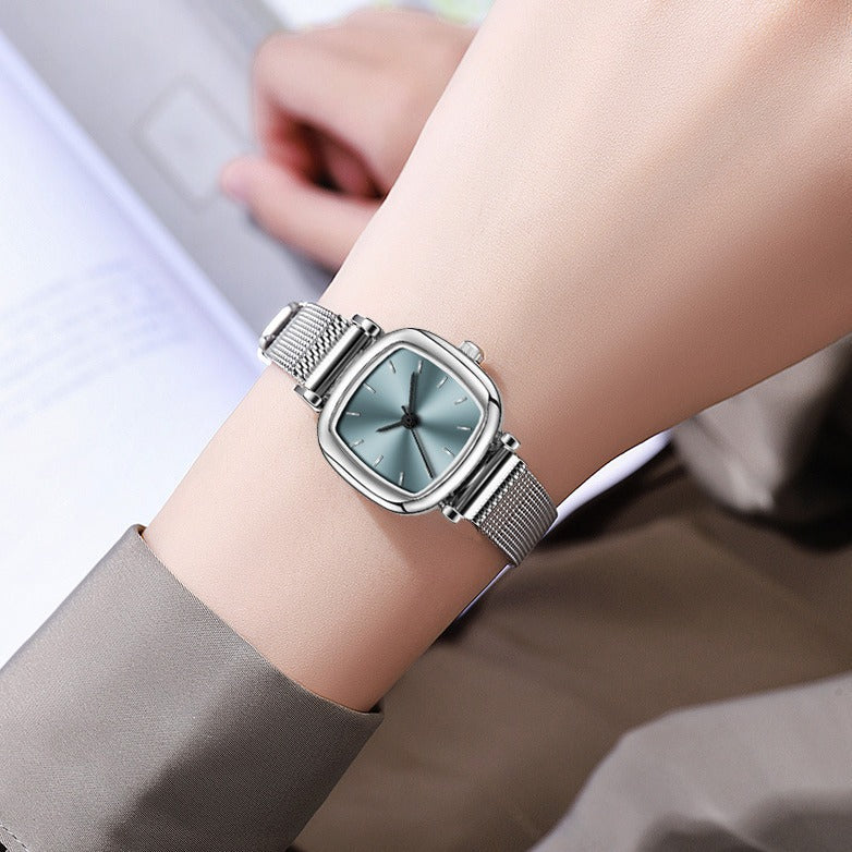 ETERNALS Mesh Bracelet Quartz Watch for Women — White — product image 02