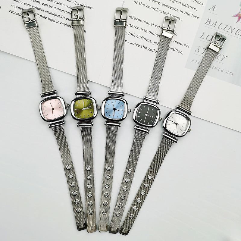 ETERNALS Mesh Bracelet Quartz Watch for Women — White — product image 03