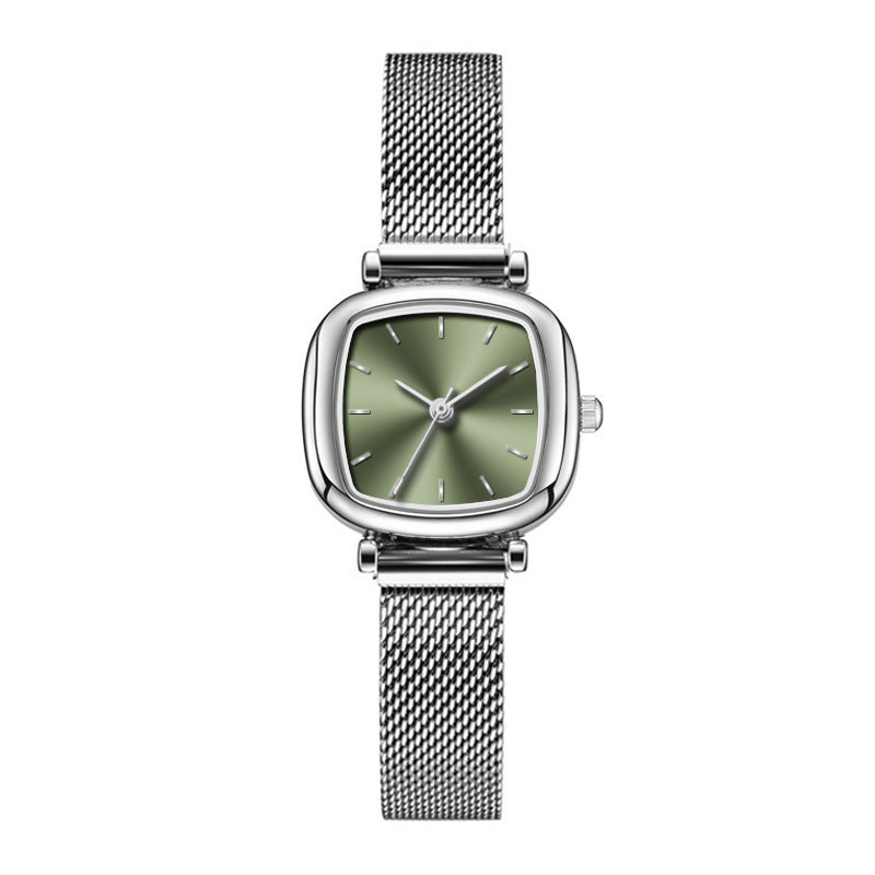 ETERNALS Mesh Bracelet Quartz Watch for Women — White — product image 04