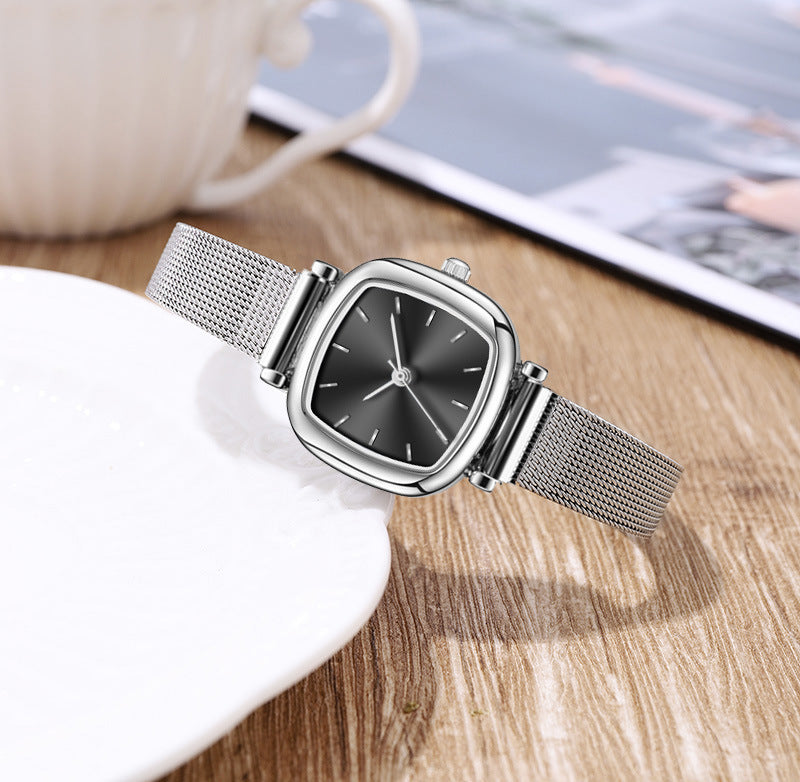 ETERNALS Mesh Bracelet Quartz Watch for Women — White — product image 06