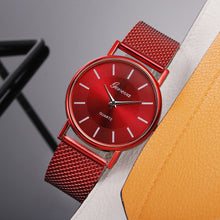 ETERNALS Mesh Bracelet Quartz Watch for Women — Red — product image 12