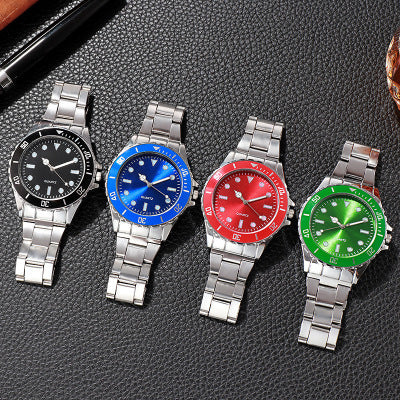 ETERNALS Metal Bracelet Quartz Watch for Men — Red — product image 03
