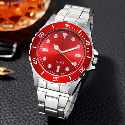 ETERNALS Metal Bracelet Quartz Watch for Men — Red — product image 04