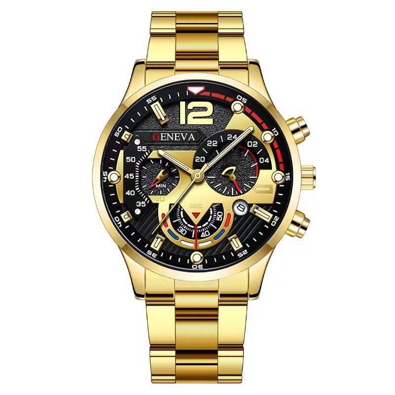ETERNALS Metal Bracelet Quartz Watch for Men — Rose gold — product image 02