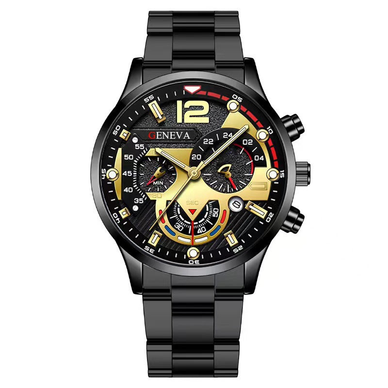 ETERNALS Metal Bracelet Quartz Watch for Men — Rose gold — product image 04