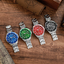 ETERNALS Metal Bracelet Quartz Watch for Unisex — Women's green + box — product image 05