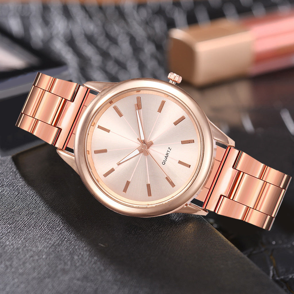 ETERNALS Metal Bracelet Quartz Watch for Women — Black — product image 03