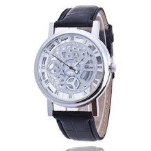 ETERNALS Open-Design Quartz Watch for Men — Gold Disc Black Strap — product image 11