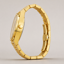 Men’s Faceted-Bezel Colour-Accent Quartz Watch — product photo 10