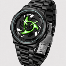 Men’s Spiral-Turbine Dial Quartz Watch — product photo 05