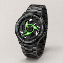Men’s Spiral-Turbine Dial Quartz Watch — product photo 09