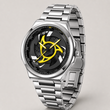 Men’s Spiral-Turbine Dial Quartz Watch — product photo 11