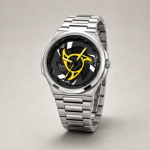 Men’s Spiral-Turbine Dial Quartz Watch — product photo 12
