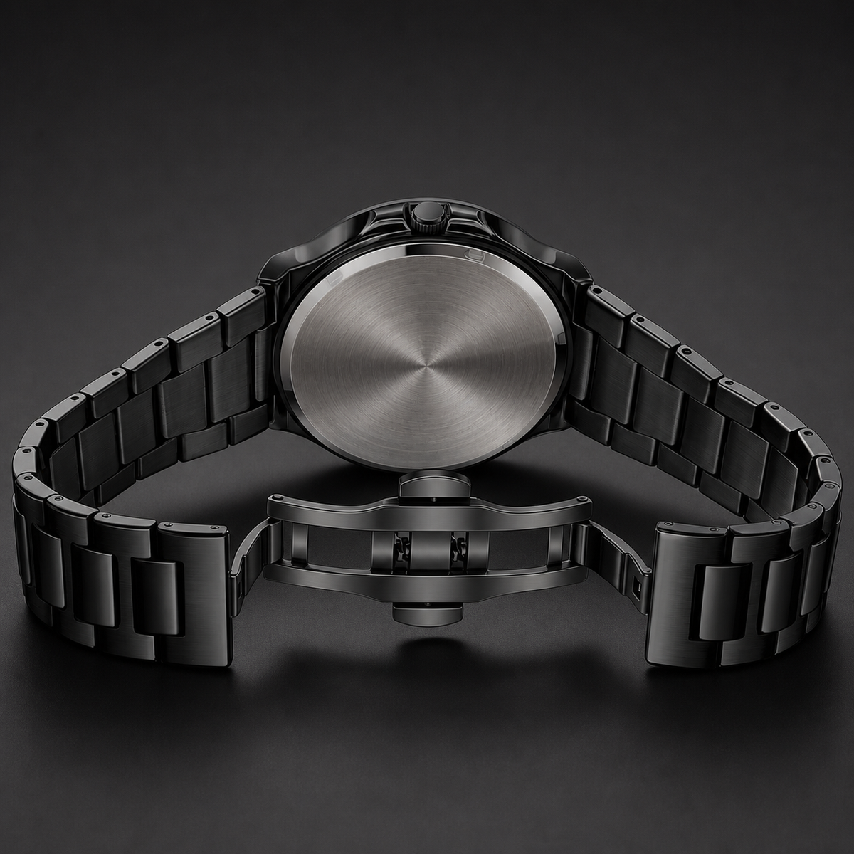 Men’s Angular Roulette-Dial Quartz Watch — product photo 05