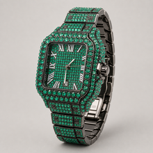 Men’s Full-Grid Roman Cushion Quartz Watch — product photo 07
