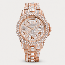Men’s Sparse-Roman Round Quartz Watch — Rose Gold, product photo 09
