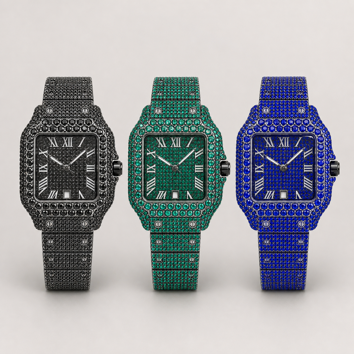 Men’s Monochrome Roman Halo Quartz Watch — product photo 05