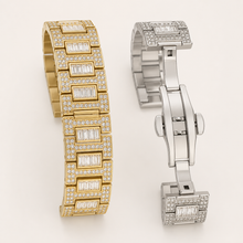 Men’s Geometric-Link Square Quartz Watch — product photo 10