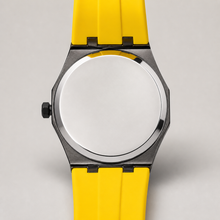 Men’s Colour-Strap Swirl-Dial Octagonal Quartz Watch — product photo 08