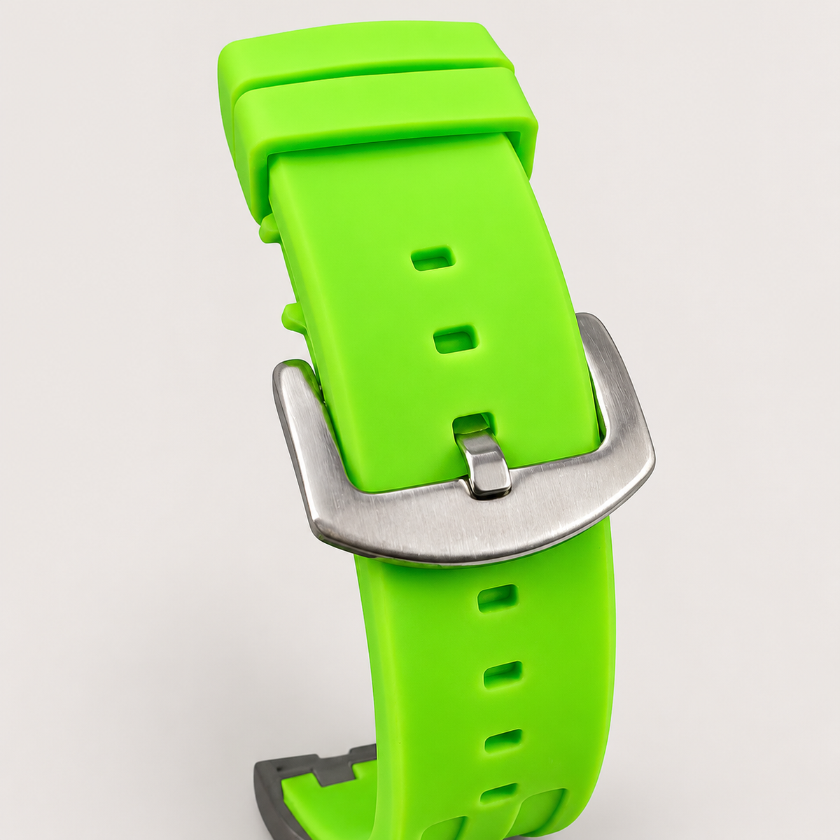 Men’s Colour-Strap Swirl-Dial Octagonal Quartz Watch — product photo 10
