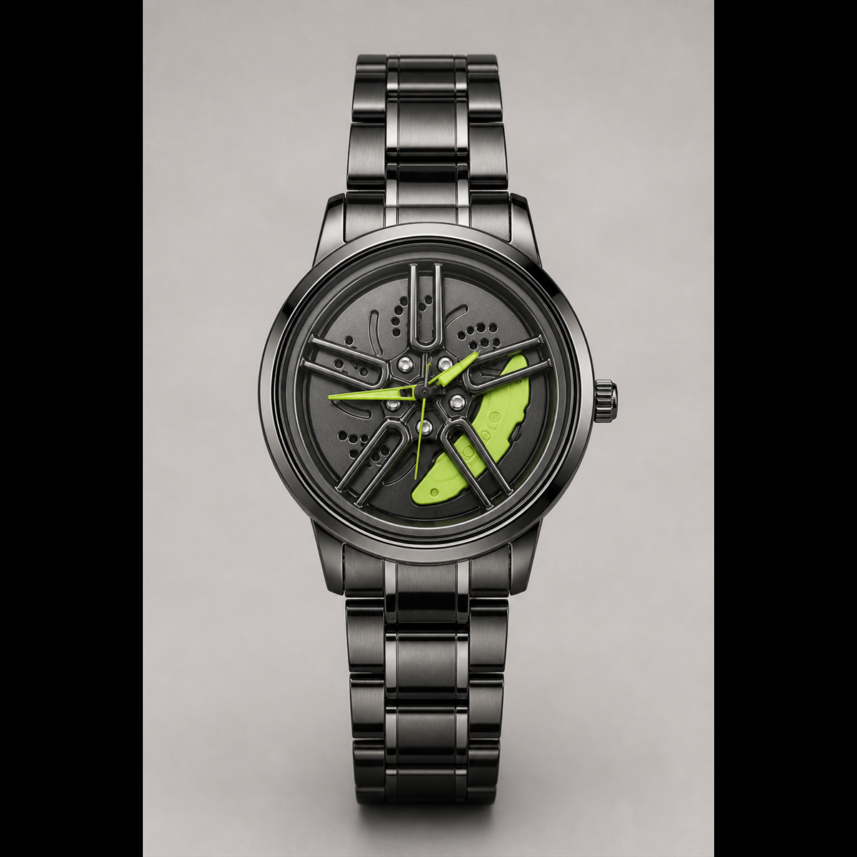Men’s Colour-Sector Turbine-Dial Quartz Watch — product photo 01