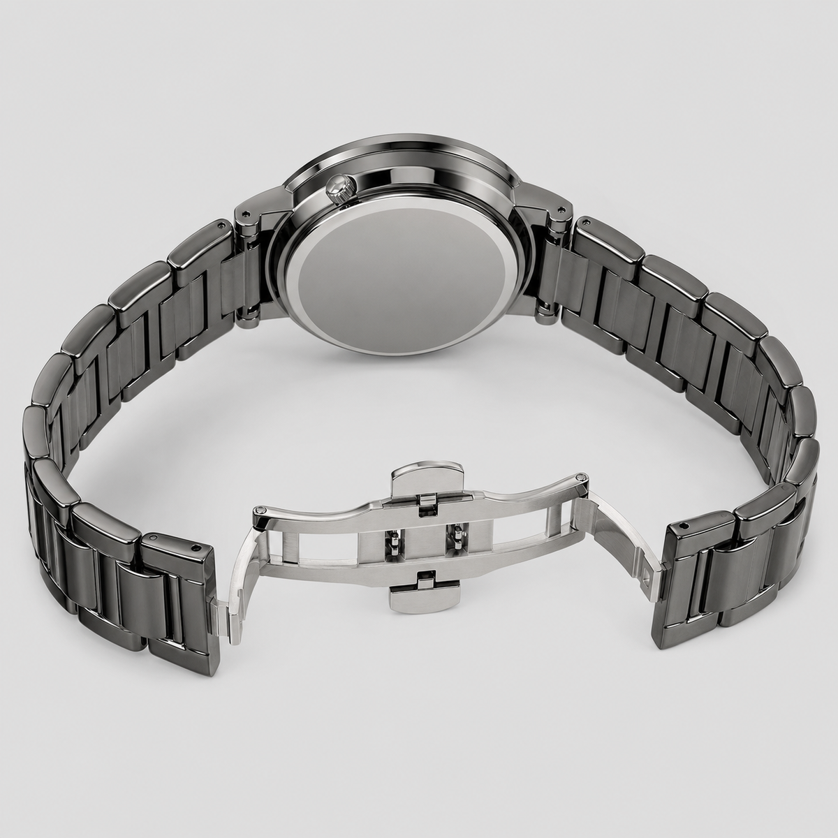 Men’s Colour-Sector Turbine-Dial Quartz Watch — product photo 12