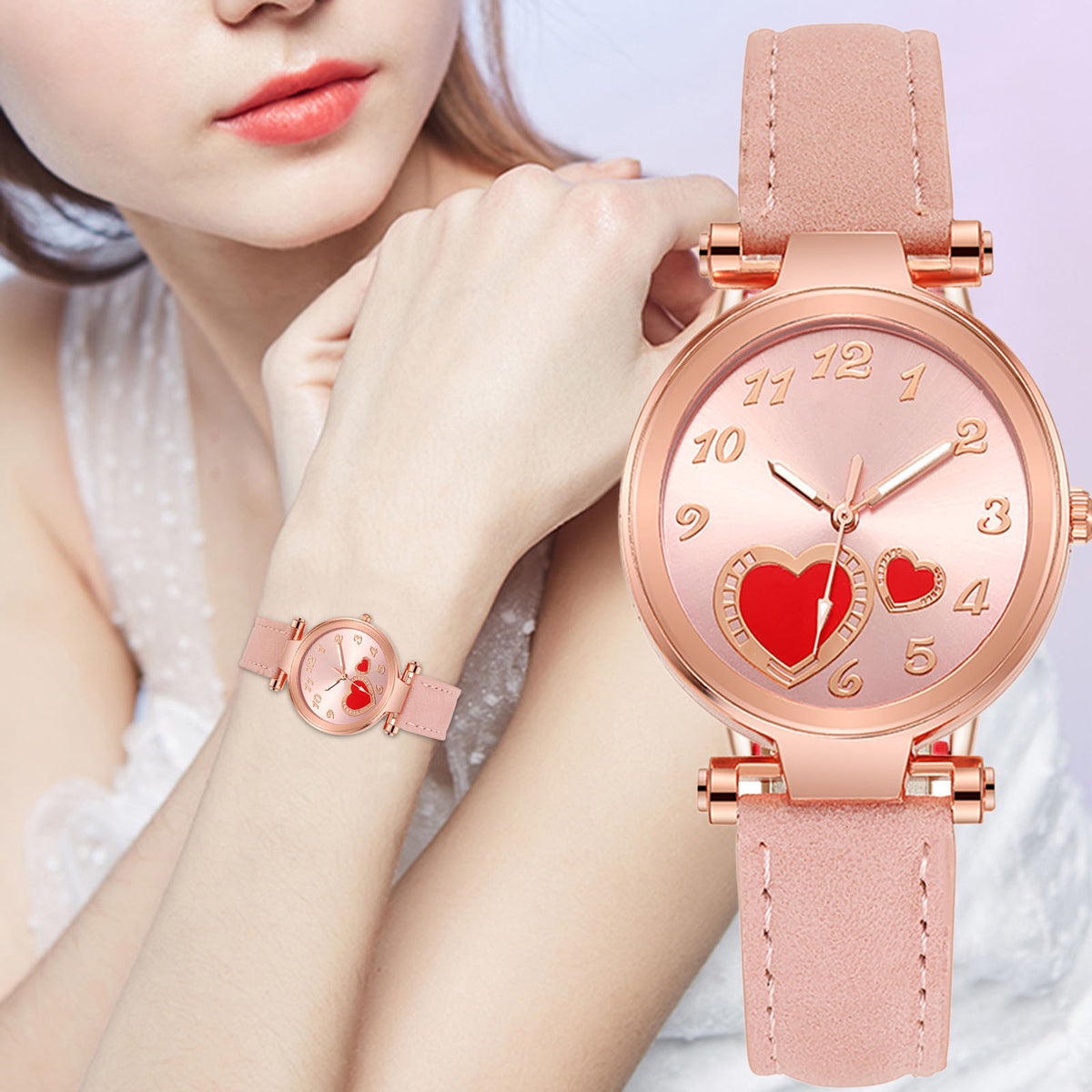 ETERNALS Retro Quartz Watch for Women — White — product image 01
