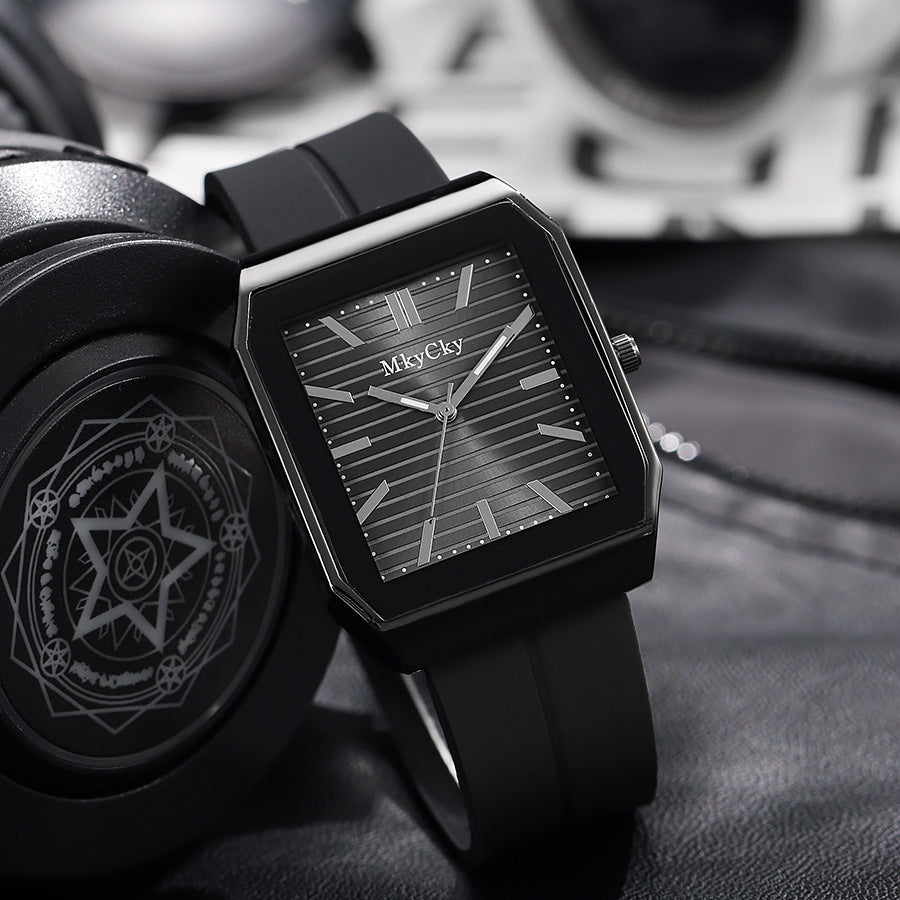 ETERNALS Silicone Strap Quartz Watch for Men — product image 01
