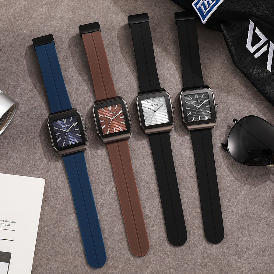 ETERNALS Silicone Strap Quartz Watch for Men — product image 04