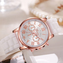 ETERNALS Silicone Strap Quartz Watch for Women — White — product image 02