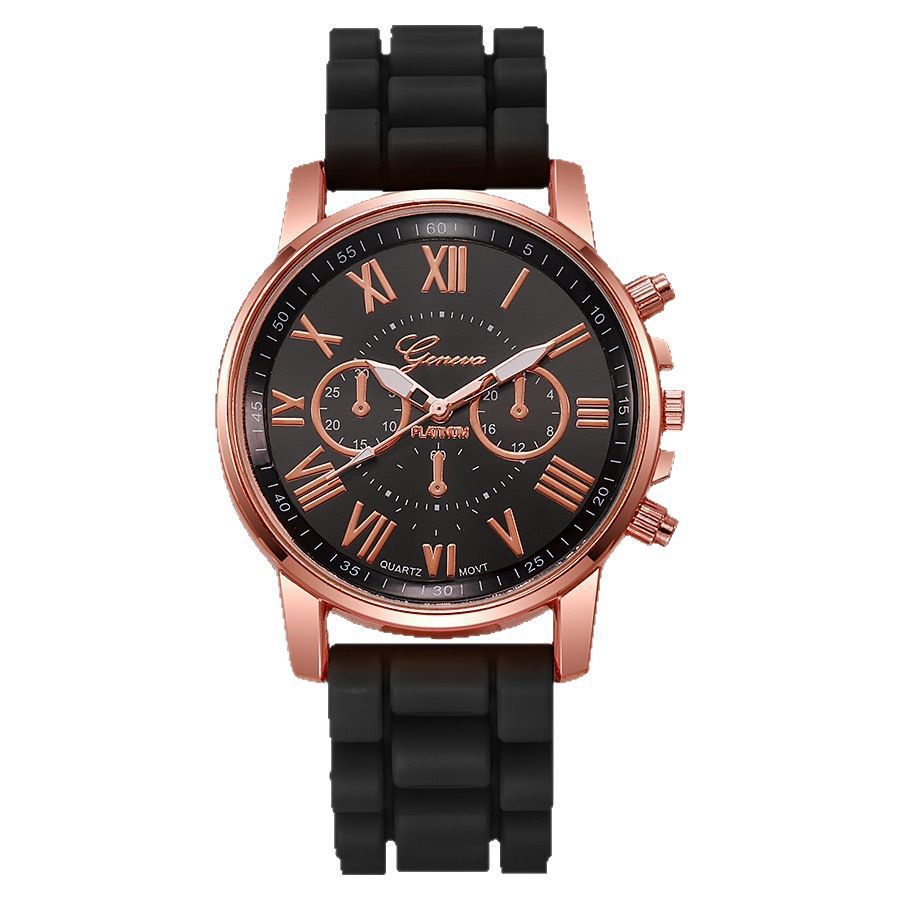 ETERNALS Silicone Strap Quartz Watch for Women — White — product image 05