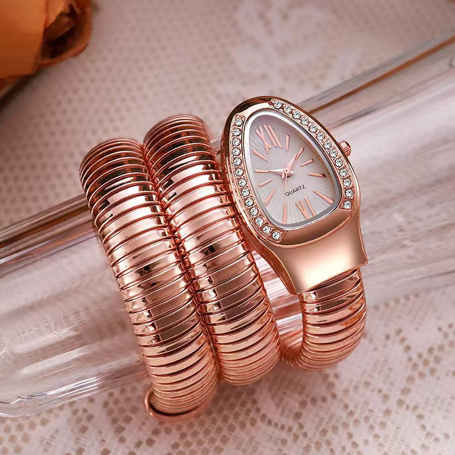 ETERNALS Aube Essentiel — Snake-inspired bracelet design — quartz watch — product image 04