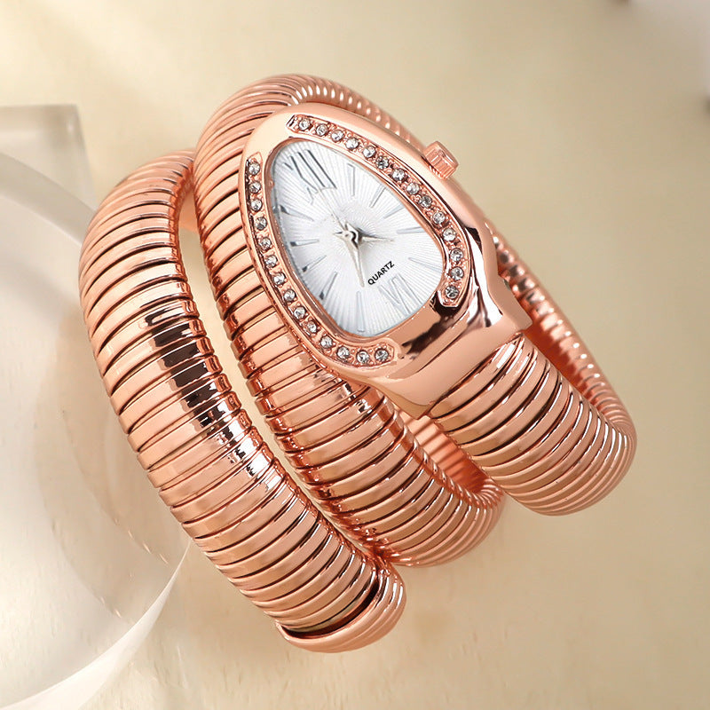 ETERNALS Aube Essentiel — Snake-inspired bracelet design — quartz watch — product image 06