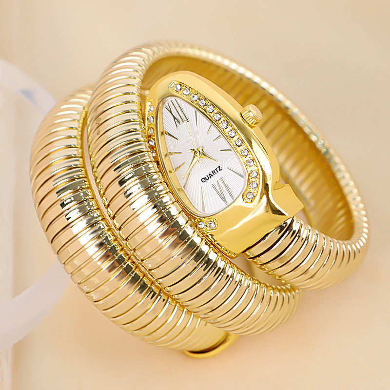 ETERNALS Aube Essentiel — Snake-inspired bracelet design — quartz watch — product image 07