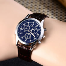 ETERNALS Sport Quartz Watch for Men — White plate with black belt — product image 01