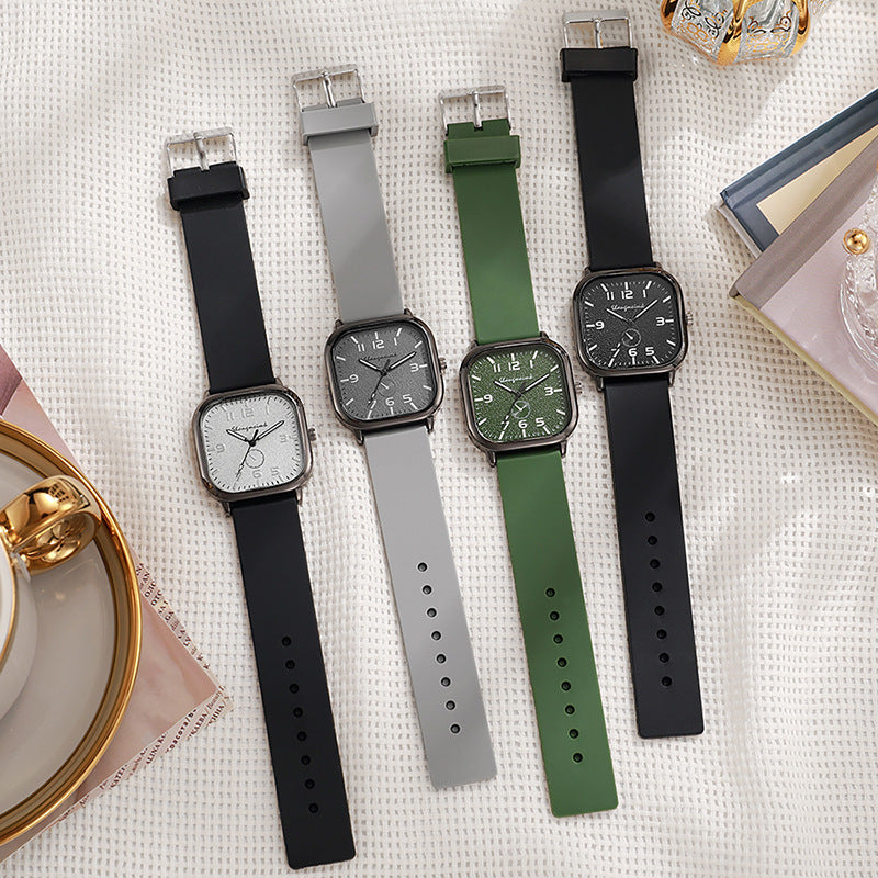 ETERNALS Square-Case Quartz Watch for Men — Grey — product image 06