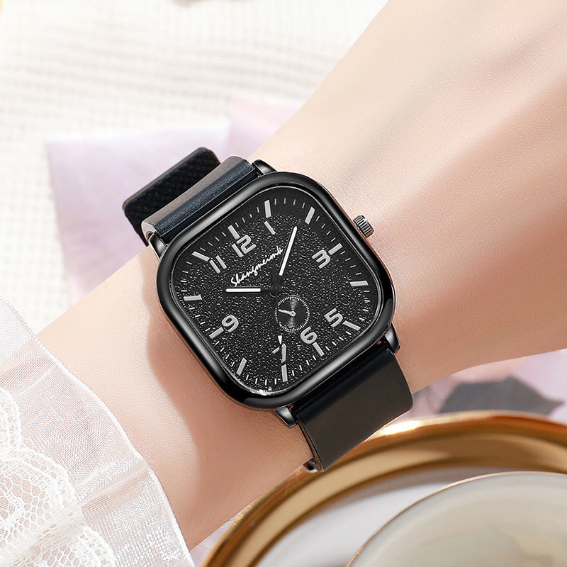 ETERNALS Square-Case Quartz Watch for Men — Grey — product image 09