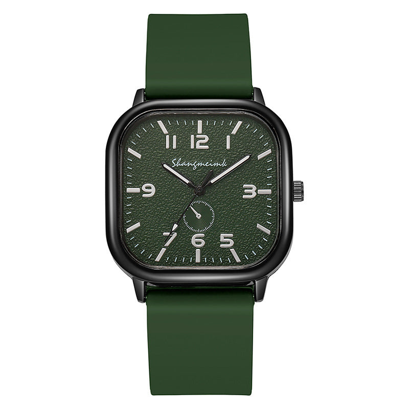 ETERNALS Square-Case Quartz Watch for Men — Grey — product image 11
