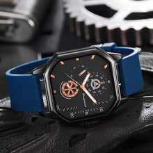 ETERNALS Square-Case Quartz Watch for Men — Black — product image 03